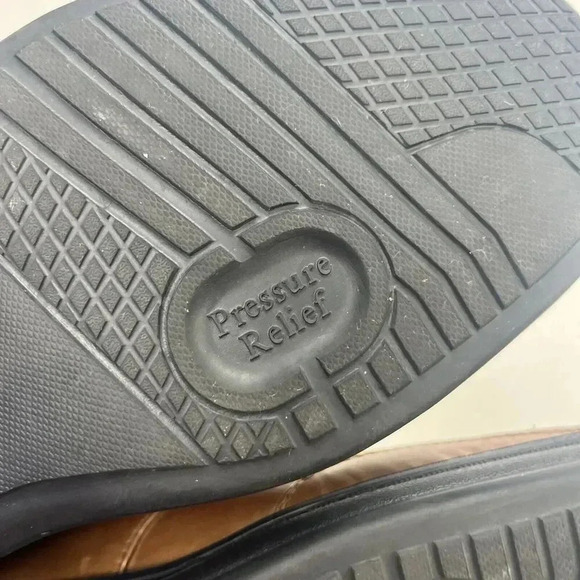 Dr. Comfort Frank Mens Diabetic Orthopedic Shoes Size 9.5 WIDE Hook & Loop Brown - Picture 12 of 12